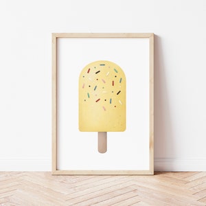 Stampa artistica giclée, illustrazione digitale originale