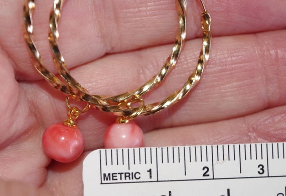 Vintage 14K Gold Filled Swirl Huggie Hoop Earring… - image 5