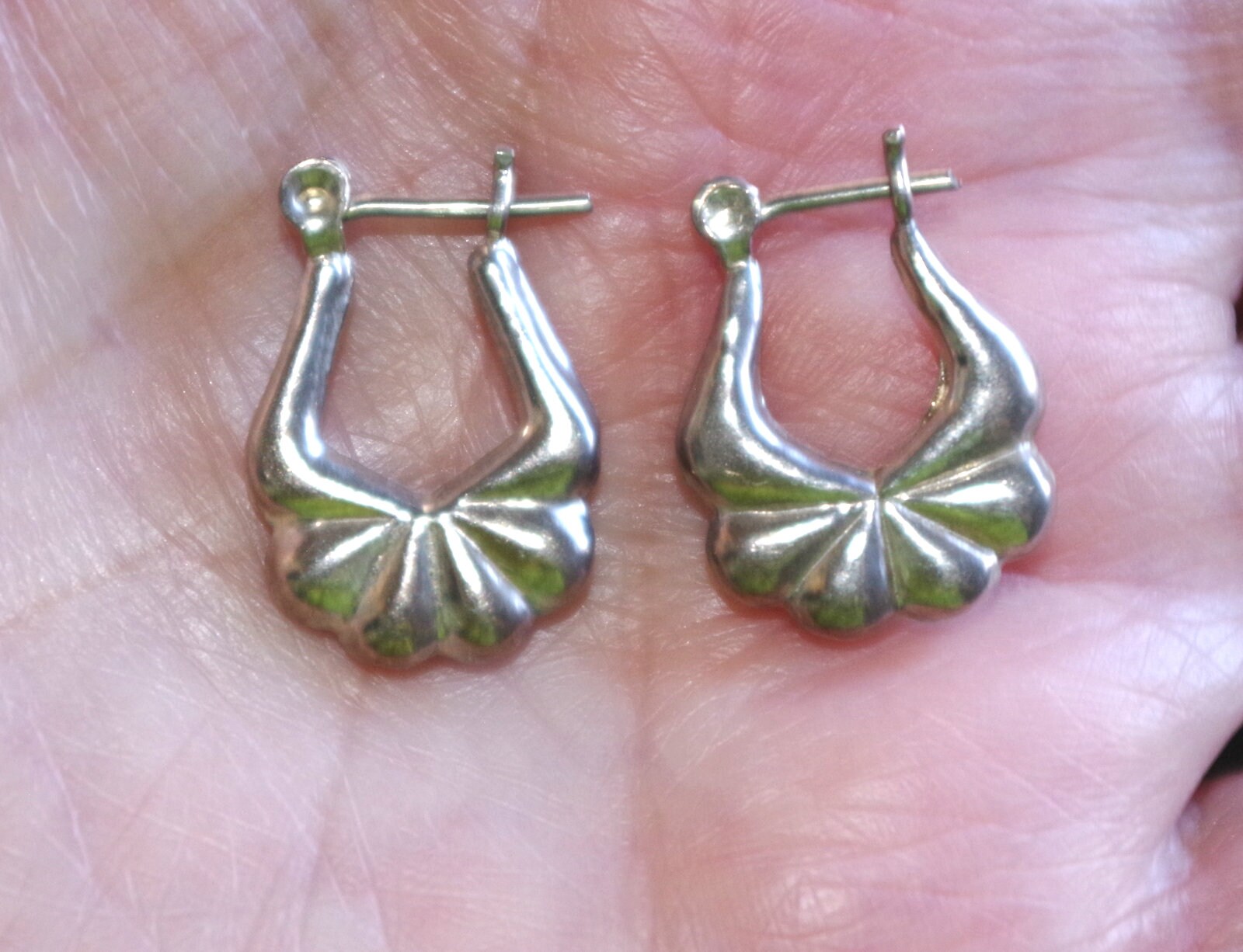 Vinani Orecchini Huggie Hoop Del Cerchio Creole - Rotondo - Stretto - Brillante - Argento Sterling 925 - CGG : Vinani - Foto 4