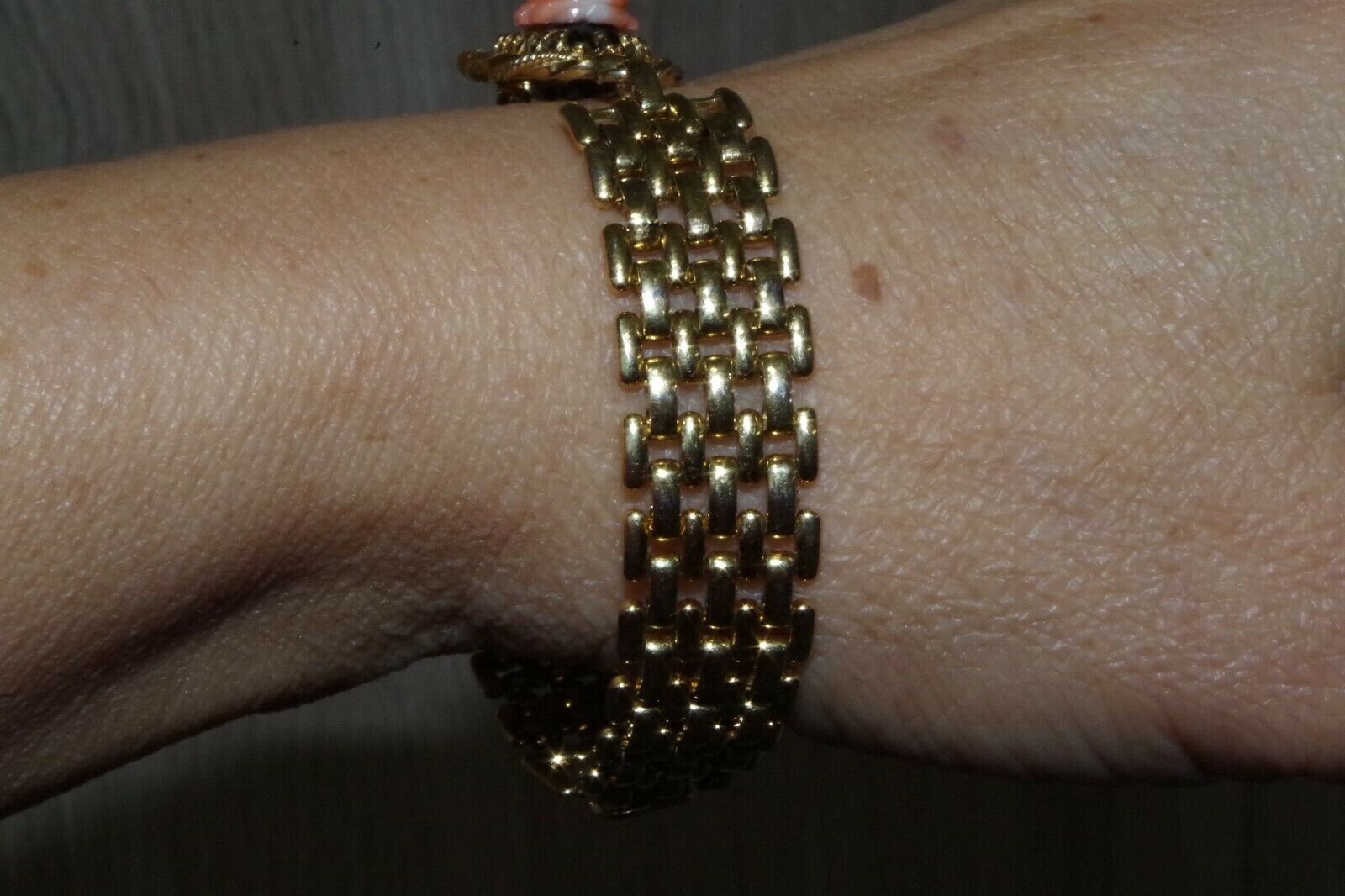 Handmade & Salmon Carved Rose Coral Mesh 14k Etsy UK