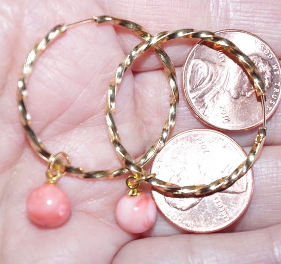 Vintage 14K Gold Filled Swirl Huggie Hoop Earring… - image 6
