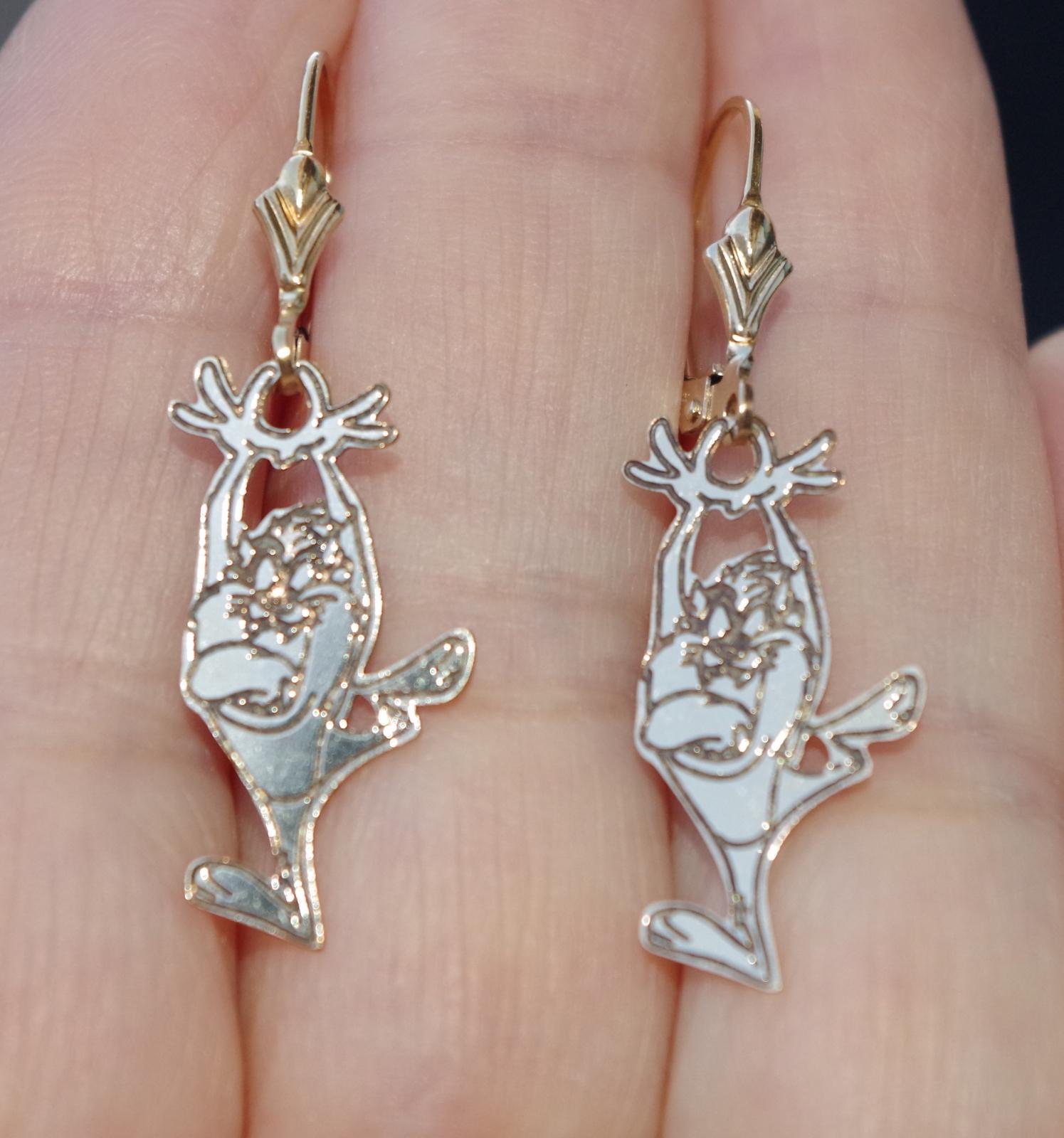 Vintage Sterling Silver Warner Bros - Etsy