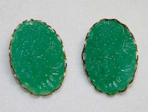 Rbg jade earrings discount