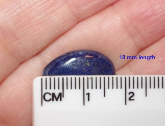 Gorgeous Lapis Lazuli TearDrop Elongated Leverbac… - image 3