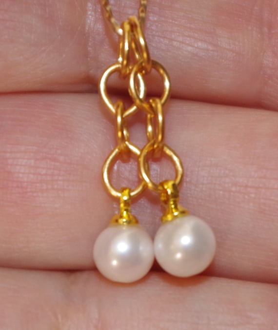 Orecchini pendenti in perle dei mari del sud 14K con perni in diamanti - Italia Orecchini pendenti in perle dei mari del sud 14K con perni in diamanti - Italia