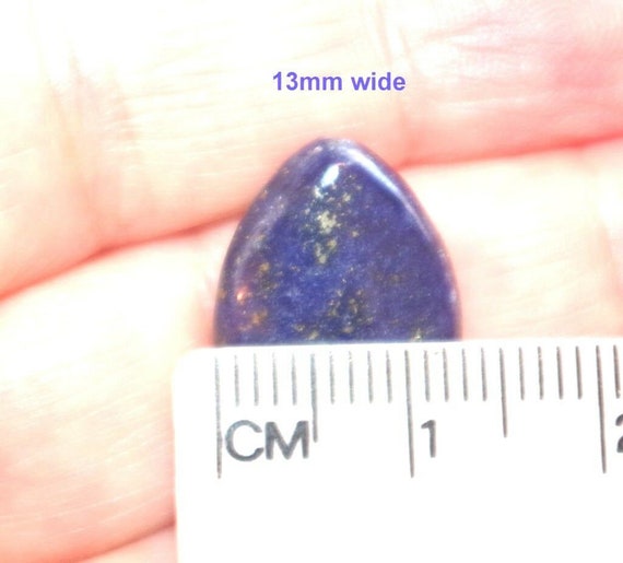 Gorgeous Lapis Lazuli TearDrop Elongated Leverbac… - image 4