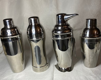 Vintage Restoration Hardware Large Penguin Cocktail Shaker