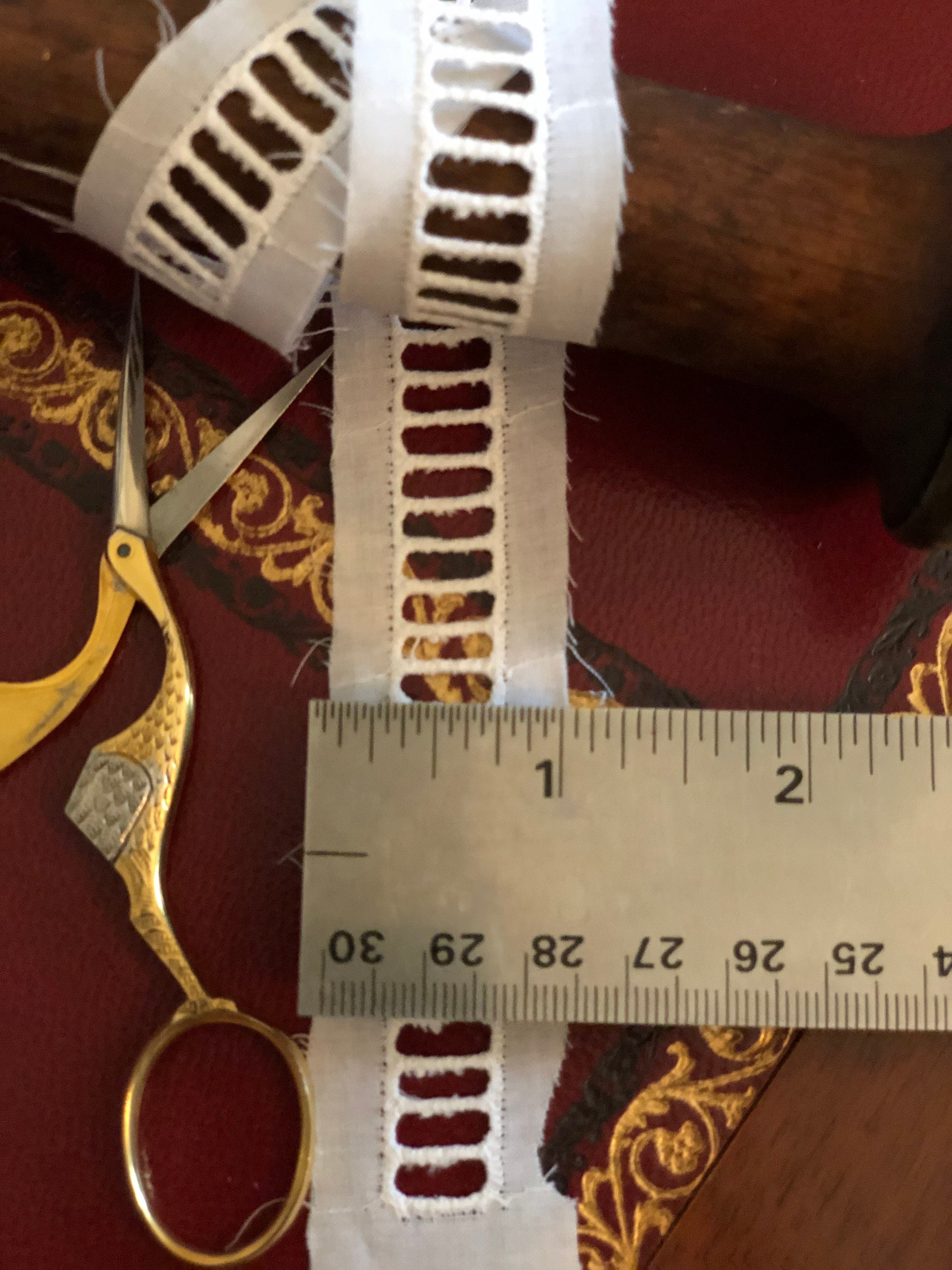 10 YARDS 3/4 Entredeux Lace Insertion Heirloom Sewing Etsy Canada