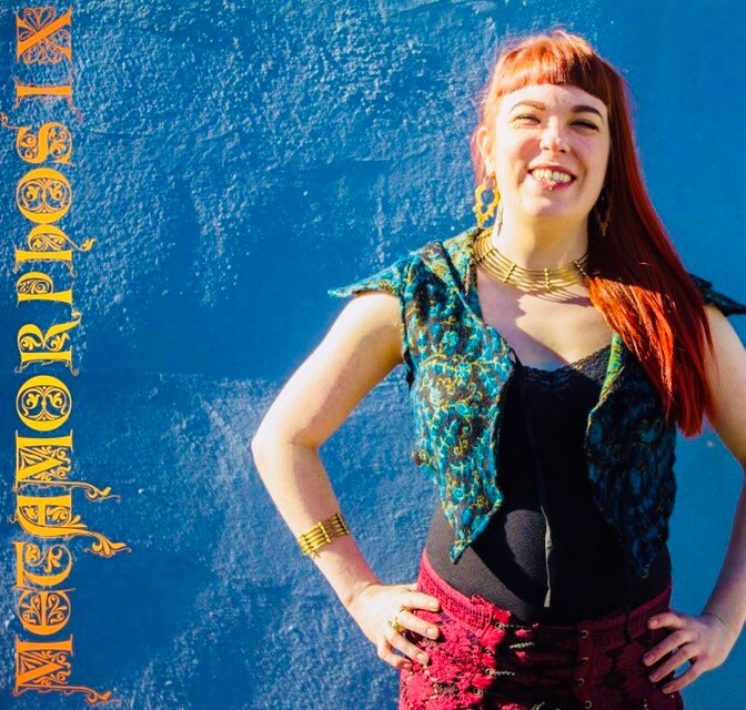 Image of Blue, Woman, Women, Waistcoat, Boho, Spring, Summer Clothing, Pixie Women's Vest, Unusual, Exclusive, Fairy, Elf, Festival, Hippie, Hooded, Cotton