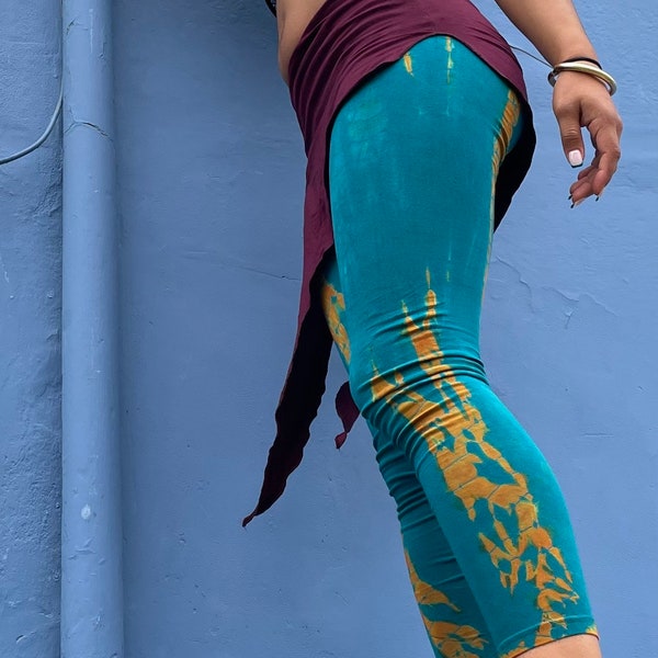 TIE DYE LEGGINGS,yoga leggings,Festival pants.black cotton leggings,All Seasons leggings.plus size leggings.Unisex leggings,women's leggings