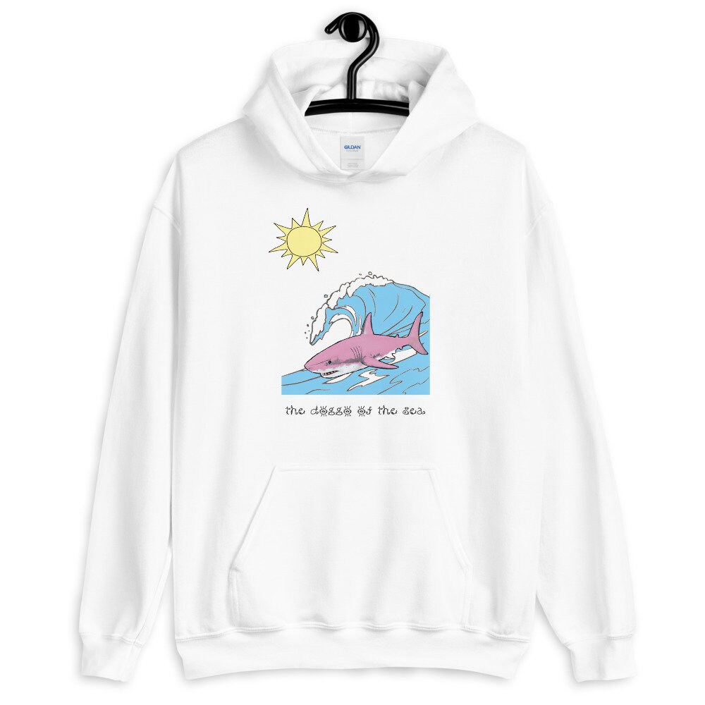 Sudadera con capucha de tiburón sudadera Save The Sharks Etsy