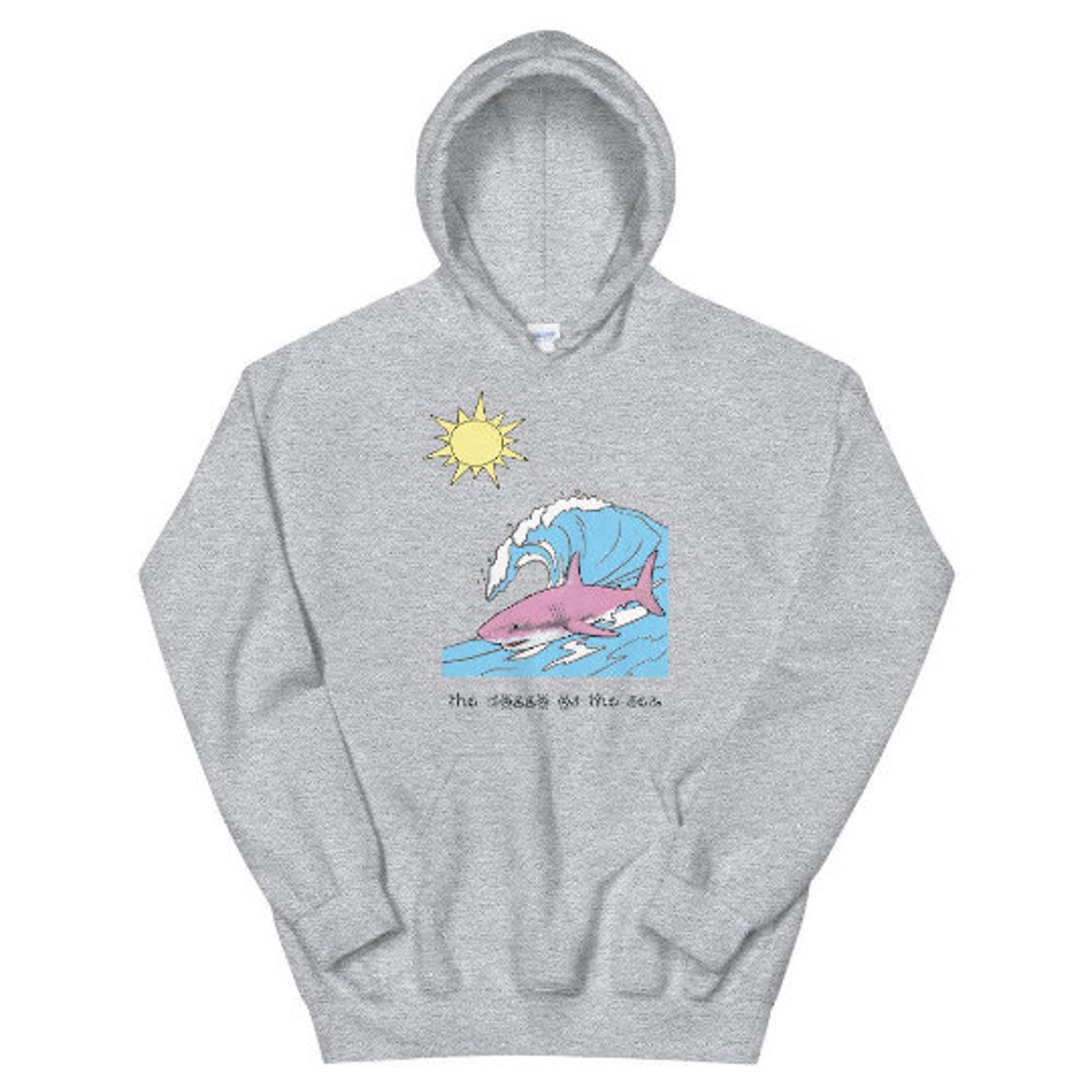 Sudadera con capucha de tiburón sudadera Save The Sharks Etsy