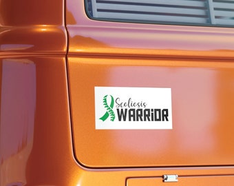 Adesivo para carro Guerreiro da Escoliose