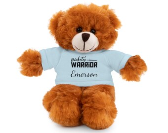 Personalized Diabetes Warrior Plushie: Comfort Gift for Kids