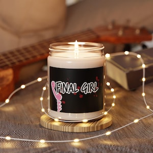 Final Girl Fall Soy Candle: Spooky Halloween Scent
