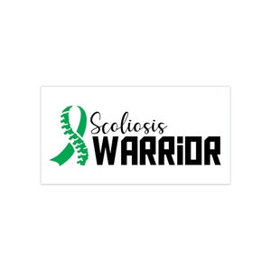 Scoliosis Warrior Bumper Sticker
