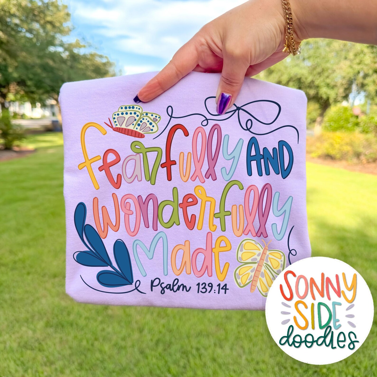 Scripture Visual Asd Fearfully and Wonderfully Made PNG, Autism Awareness Shirt Design ...