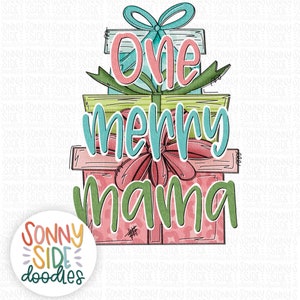 Merry Mama PNG sublimation |  Christmas Digital | Christmas Mama | Very Merry  | Christmas Shirt PNG |  Printable | Merry & Bright PNG
