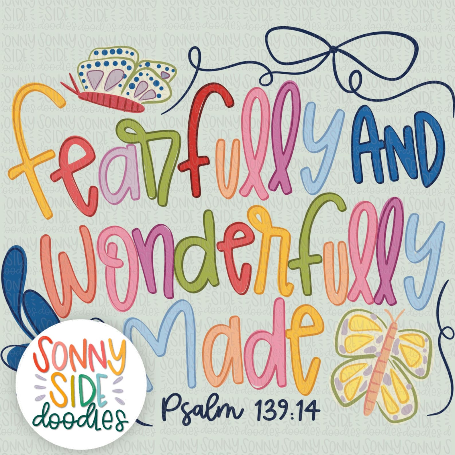 Scripture Visual Asd Fearfully and Wonderfully Made PNG, Autism Awareness Shirt Design ...