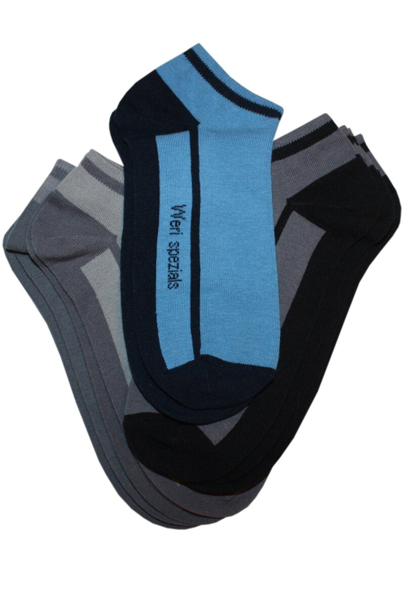 Men/'s ankle socks WERI SPEZIALS 5 Pair pack