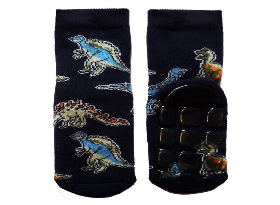 Terry socks for Newborn and Babies with a lapel in marine and white.Striped and warm.WERI SPEZIALS