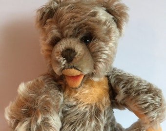 Vintage 11 Stieff White Zotty Jointed Teddy Bear RARE