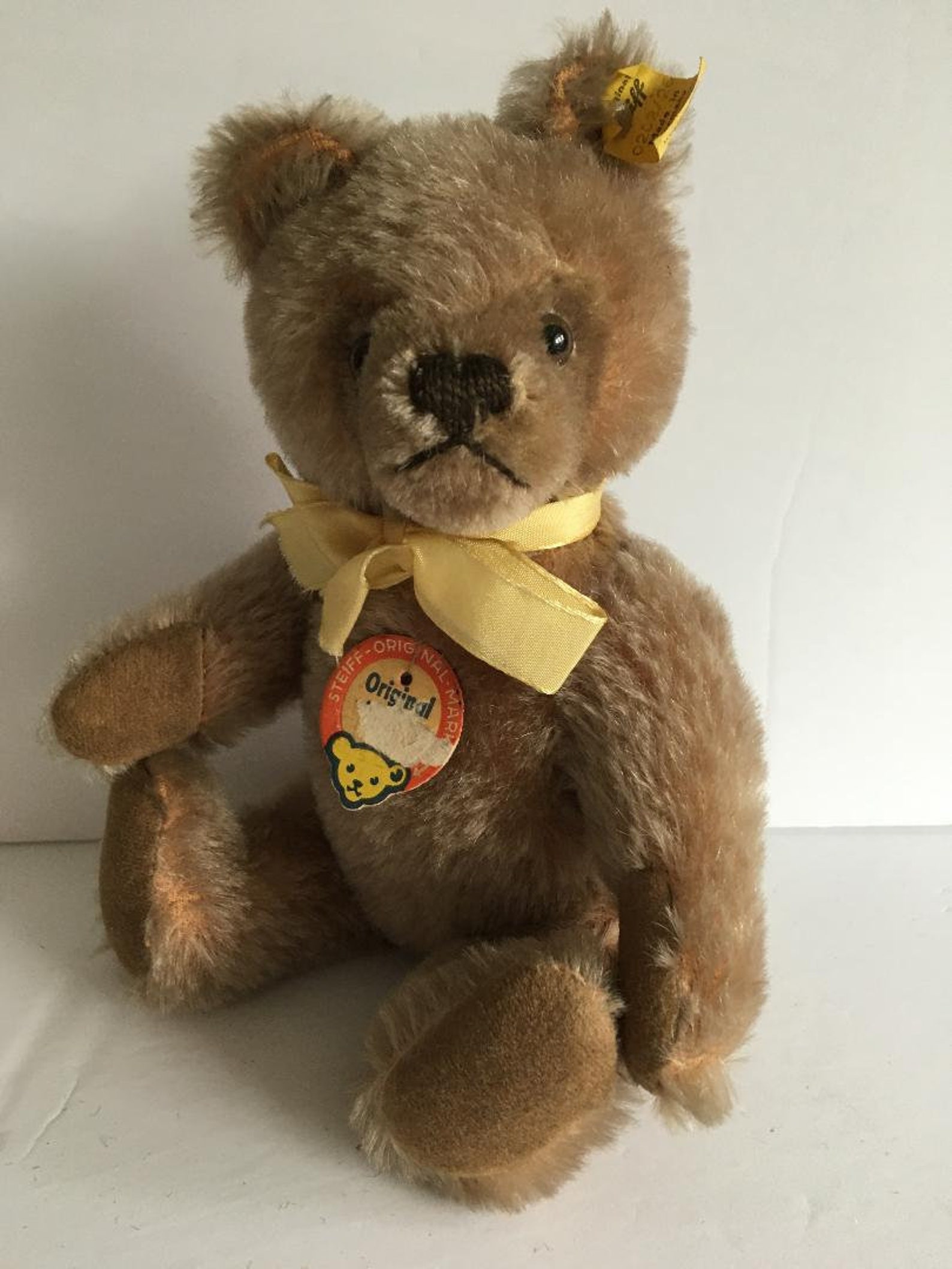 Steiff original teddy bear 1960's Mask face. Etsy