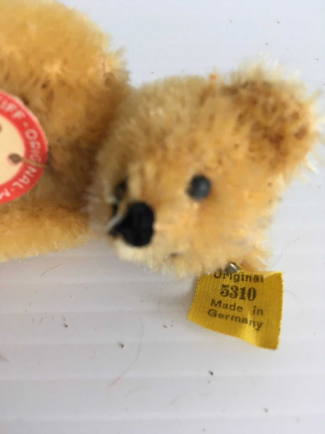 Steiff original teddy bear circa 1950's 3 1/2 inch mint | Etsy