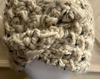 Super warm twist ear warmer