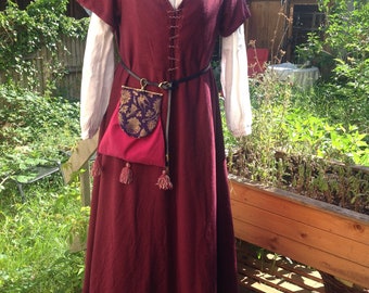 Late Middle Ages dress by cut 1504 size 40/42