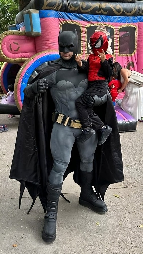 Manufacturing of Suit Costume Cosplay Super Hero Muscle Bat Bvs. WITHOUT ACCESSORIES Etsy