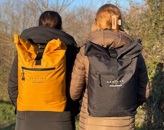 Beevive Adventure Recycled Roll-top Backpack 20L