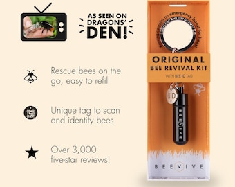 Bee Revival Kit – Black Edition | Sustainable Gift for Bee Lovers, Gardeners & Nature Enthusiasts