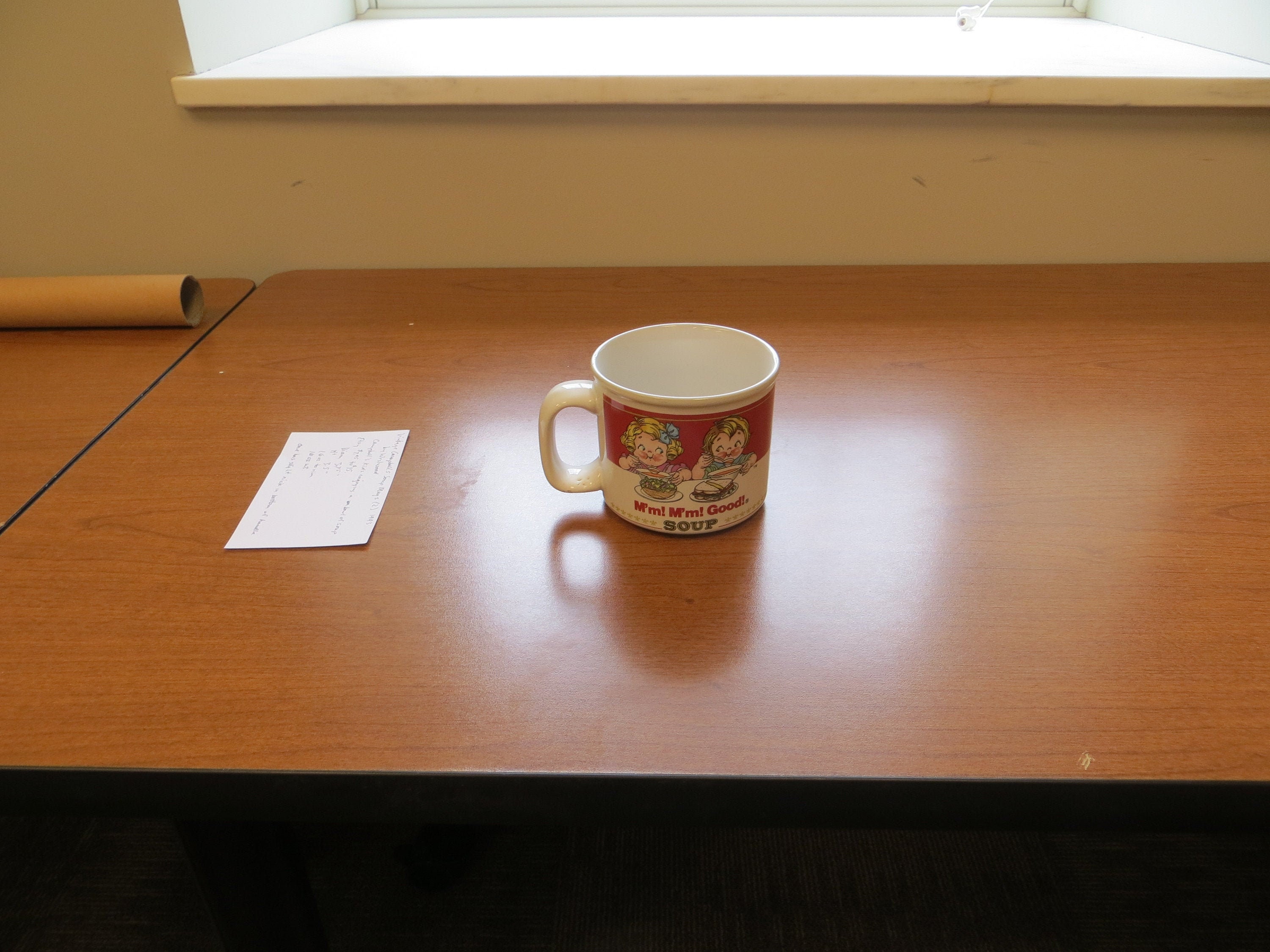 campbell soup mugs 1989