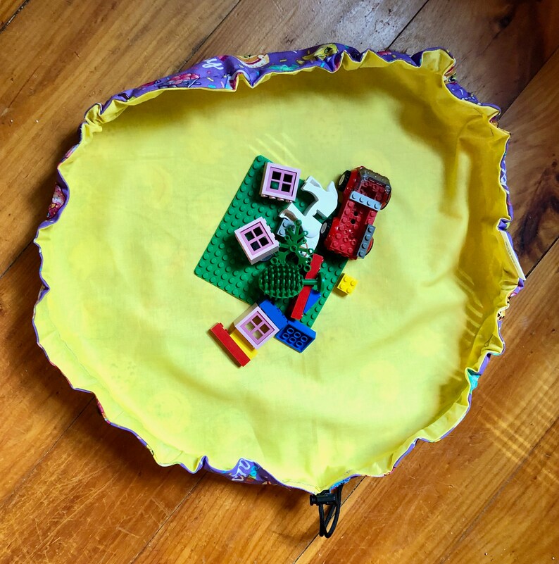 Lego Mat Lego Bag Play Mat Grab and Go Toy Bag Birthday gift Etsy