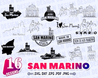 SAN MARINO SVG, san marino, san marino italy, san marino print, san marino art, san marino city,san marino map,san marino print,italy cricut