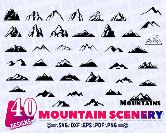 Free Free 289 Mountain Decal Svg SVG PNG EPS DXF File