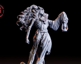 Eine Banshee (Monster) • 32mm • Tabletop • Fantasy • D&D • Dungeons and Dragons • Pathfinder • DSA • Flesh of Gods