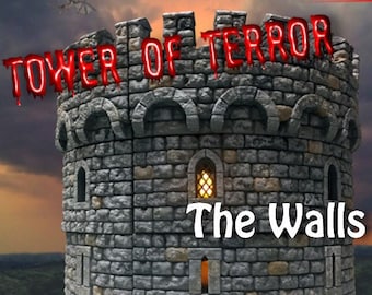 Tower of Terror - Wände, 3D gedrucktes Gelände von Fat Dragon Games, Ultimate Dragonlock Scenery oder Terrain für 28mm Tabletop Gaming