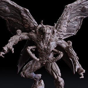 Gloomwing Moth (Enemy) XL • 32 mm • Tabletop • Fantasy • D&D • Dungeons and Dragons • Pathfinder • DSA • Flesh of Gods