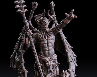 Erzteufel Mephistir (Enemy) XL • 32mm • Tabletop • Fantasy • D&D • Dungeons and Dragons • Pathfinder • DSA • Flesh of Gods