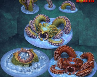 Kraken der Tiefsee – Ocean Pack Edition • 32mm • Print Your Monsters