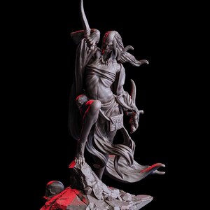 Void Witch (Enemy)  32mm  Tabletop  Fantasy  D&D  Dungeons and Dragons  Pathfinder  DSA  Flesh of Gods