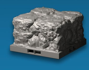 Höhle - Erhöhung (halbhoch)
