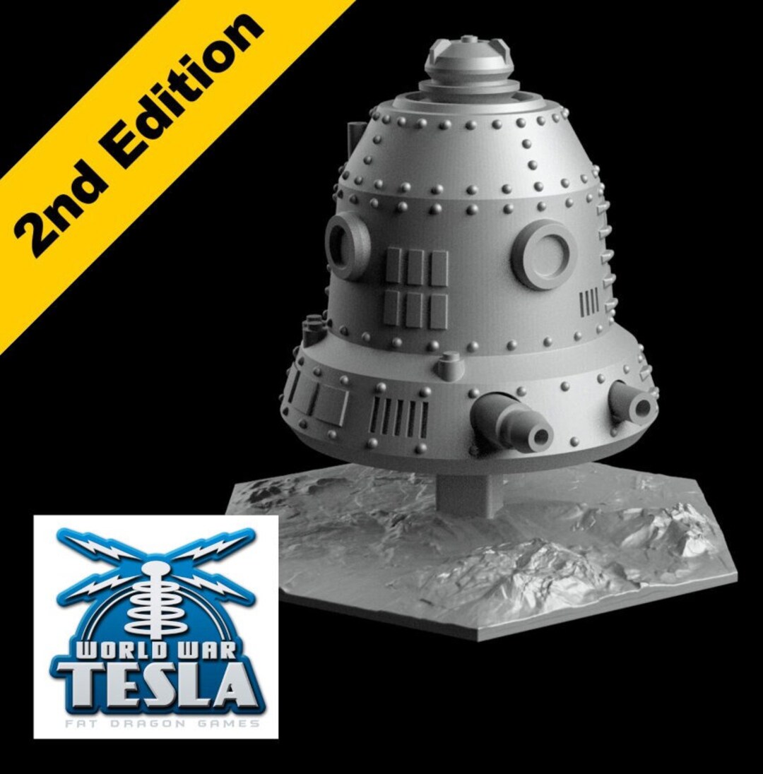 World War Tesla Liberty Bell Mk. II Trieste Coalition Etsy