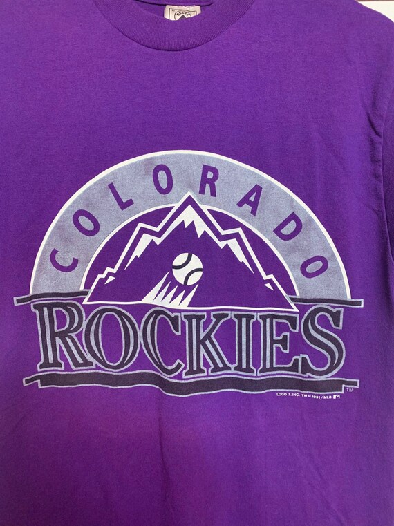 vintage colorado rockies shirt