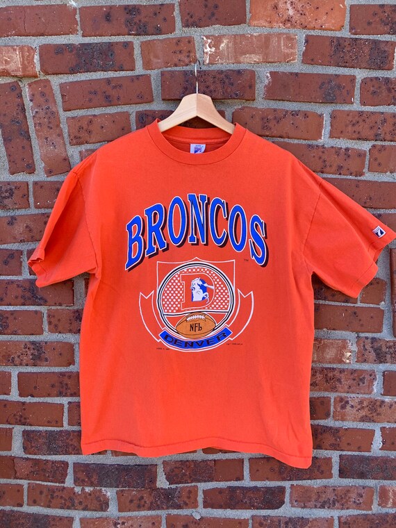 Vintage Denver Broncos 1990 Logo 7 shirt. Mens xl | Etsy