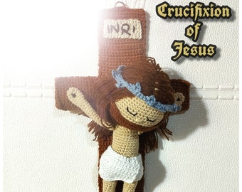 Crucifixion of Jesus Amigurumi Pattern