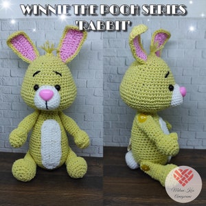 Motif Amigurumi LAPIN (série Winnie l'ourson)