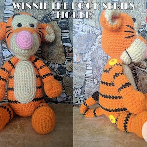 TIGGER Amigurumi Pattern (Winnie the Pooh Series)